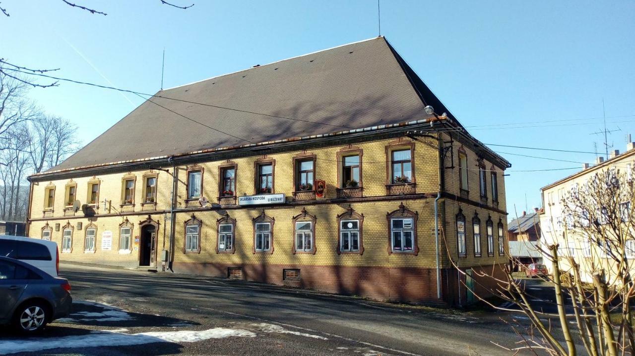 Penzion Sklarska Hospoda Chřibská Εξωτερικό φωτογραφία